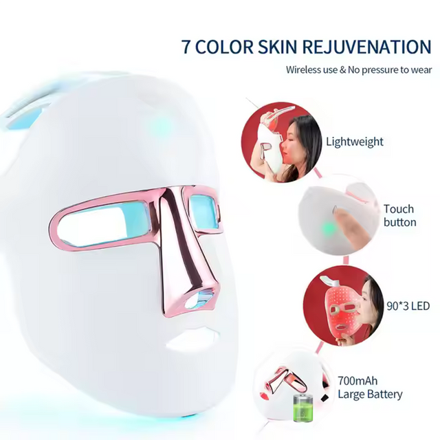 LED Plastic Face Mask – Advanced Light Therapy for Radiant SkinLED Plastic Face Mask – Advanced Light Therapy for Radiant Skin
